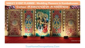 SMILEY EVENT PLANNER - Wedding Planners In Kumbakonam | True Home Occupations