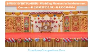 SMILEY EVENT PLANNER - Wedding Planners In Kumbakonam | True Home Occupations