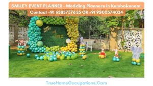 SMILEY EVENT PLANNER - Wedding Planners In Kumbakonam | True Home Occupations