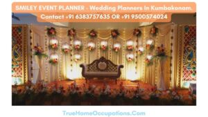 SMILEY EVENT PLANNER - Wedding Planners In Kumbakonam | True Home Occupations
