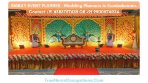 SMILEY EVENT PLANNER - Wedding Planners In Kumbakonam | True Home Occupations