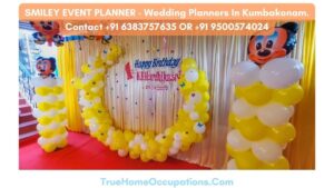 SMILEY EVENT PLANNER - Wedding Planners In Kumbakonam | True Home Occupations